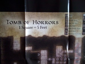 Tomb Of Horrors Map Close Up